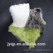 2018 Wholesale Tibetan Mongolian Lamb Fur Cushion Cover